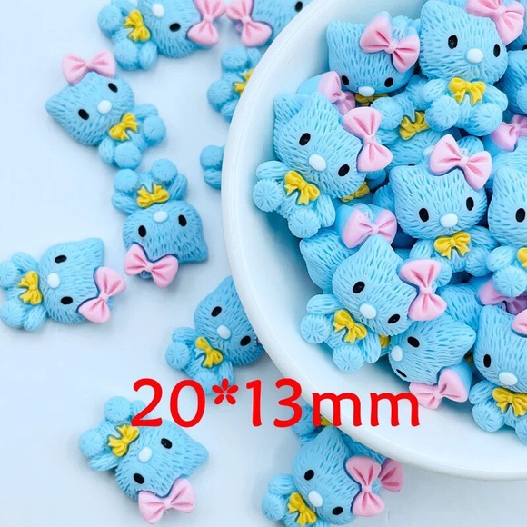 Cotton candy beary kitty 💗💙 - Picture 6 of 6